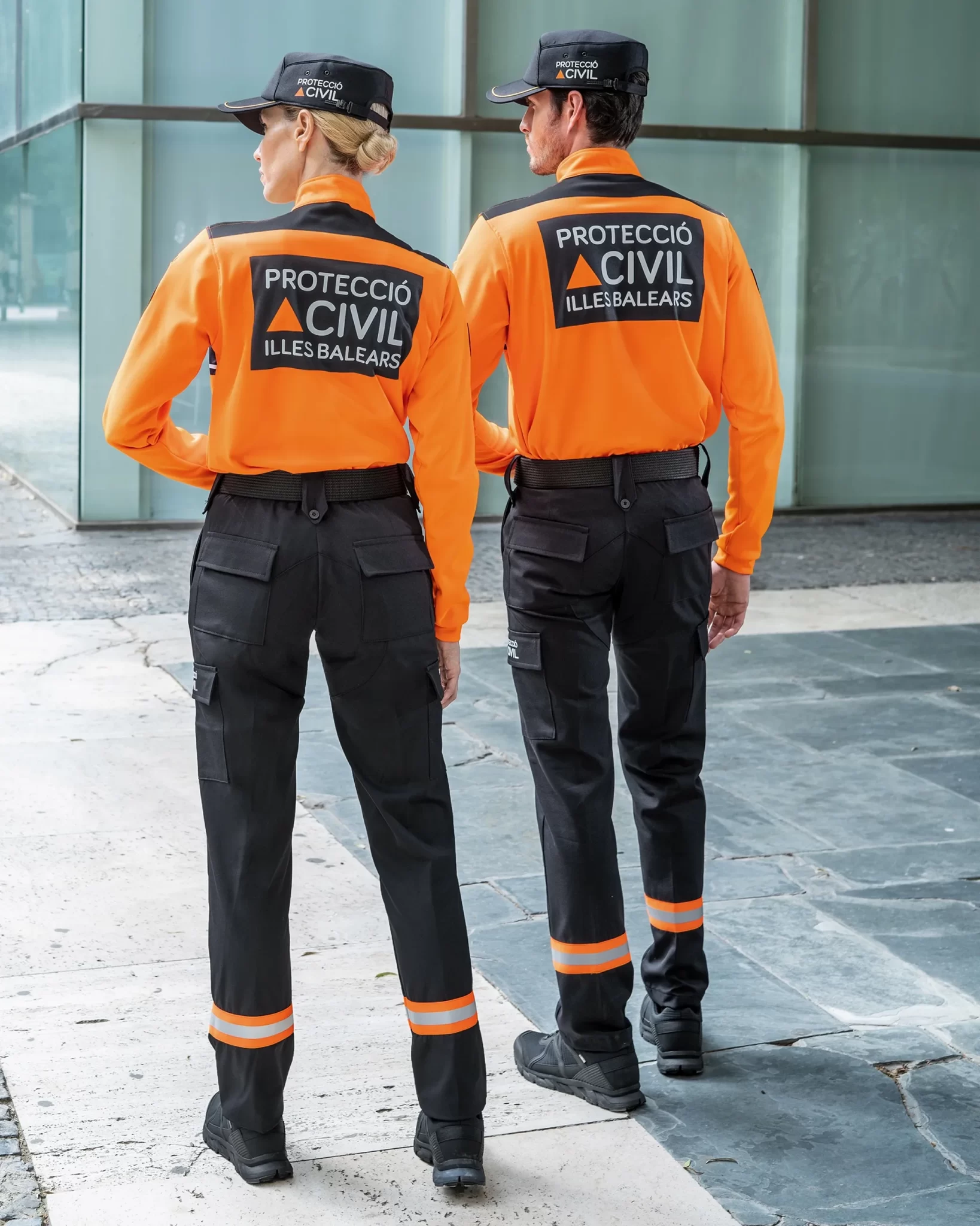 uniformes Protección Civil jersey térmico y chaqueta bearshell