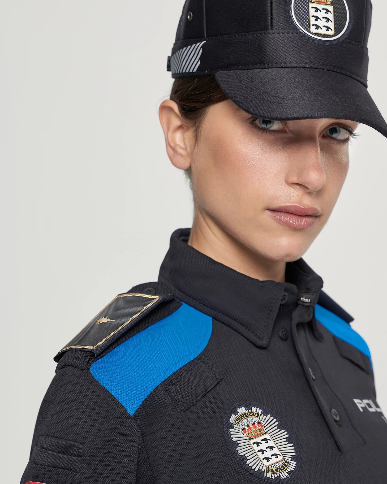 uniformes policía local de Asturias polo manga corta