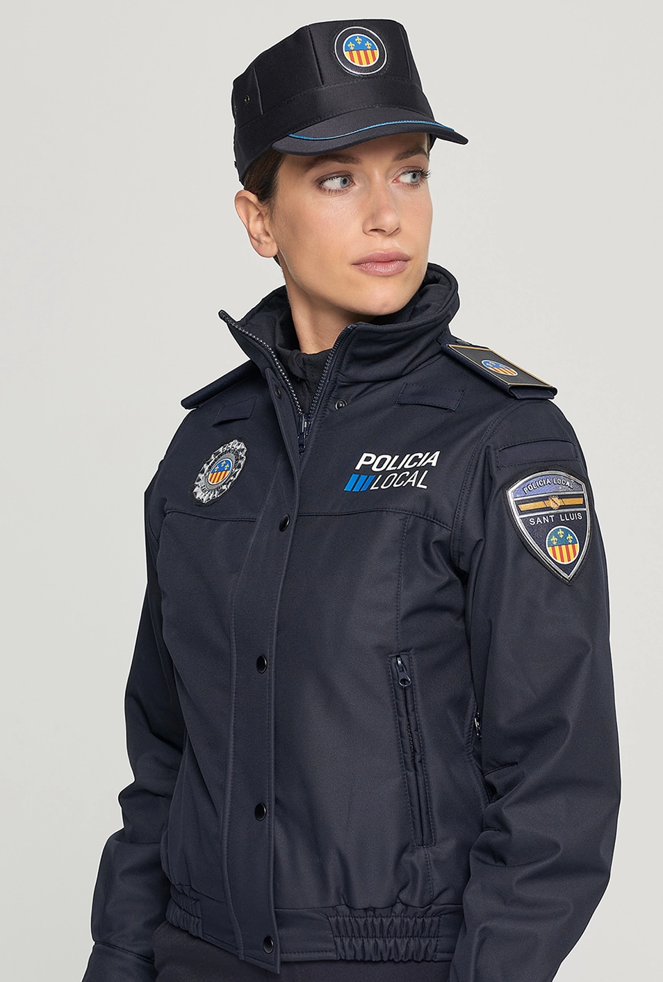 uniformes policía local de Baleares cazadora windshell