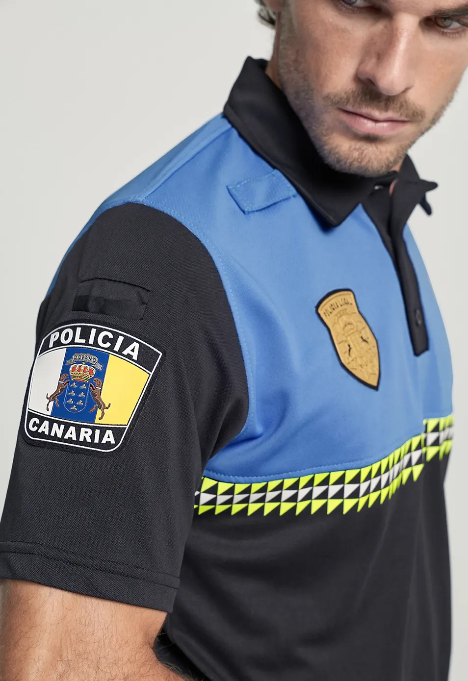 uniformes policía local de Canarias polo manga corta