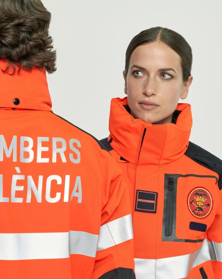 Uniformes insignes pompiers valencia